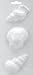 Soapsations 4 Inch x9 Inch Soap Mold - Seashells
