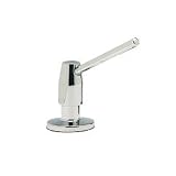 Deluxe Brass Soap Lotion Dispensor (Polished Chrome)