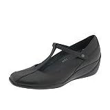 Stonefly Fontana | Ladies Maryjane Shoes Nero by Stonefly