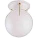 1LT OPAL GLASS CEILING FIXTURE