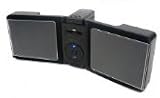 Premium Portable Folding Amplified Speaker System - Black Color