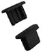 Black Micro USB Dust plug for Motorola cell phone