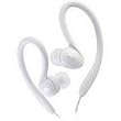 JVC HAEBX85W Inner Ear Sports Clip Headphone (White)