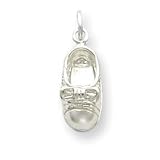 Sterling Silver Baby Shoe Charm