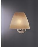 Kovacs P4507-3-084 1 Light Wall Sconce in Brushed Nickel with Double French Scavo Glass glass Kovacs P4507-3-084 1 Light Wall Sconce in Brushed Nickel with Double French Scavo Glass glass