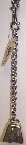 Vo-Toys Parrot Metal Bell on Chain Bird Toy