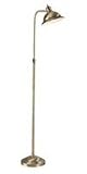 Antique Brass Adjustable Height Pharmacy Floor Lamp