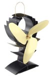 Caframo Ecofan Airplus, Black with Gold Blade