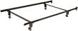 Elite Holly-Matic Heavy Duty Full Size Bed Frame with 4 Legs and 2 1/2" Rug Rollers By Hollywood Bed Frame