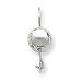Jewelry : 14k White Gold 10mm Ball Kidney Wire Earrings