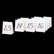 Creative Converting Table Number 13 - 24 Place Cards - 144 Count