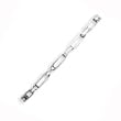 Sterling Silver 4mm Fancy Cuff Bangle Bracelet