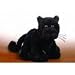 Webkinz Plush Stuffed Animal Black Panther - Retired