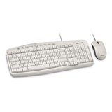 Microsoft Basic White Value Pack - Keyboard - PS/2 - mouse - white - Spanish - Latin America - OEM (pack of 3 )