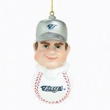 Toronto Blue Jays White Player Christmas Tree Ornament - MLB Baseball