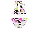 Roxy Kids Sandy Swell North Shore Set (Big Kids) | Girl's Swimwear Sets Pretty In Pink