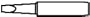 Hakko Soldering Tip, .12", 900 Series, Medium