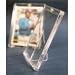 Pro Mold 1 Screw Card Holder with Stand - 20 Pt - Sports Memoriablia Display Case - Sportscards Collecting Supplies