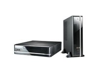 Compucase 8K01 PC Geh&auml;use Desktop 1 x SlimLine 1 x 3.5 Schwarz