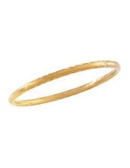 Youth Diamond Cut Bangle Bracelet 14K Yellow 02.50 Mm/ 06.25 Inches 19715