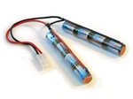 BBTac - NiMh Battery 9.6V 1600 mAh Butterfly Nun Chuck Pack Mini Battery Pack