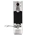 Fingerprint Deadbolt Door Lock Door Handle Side: Left-Hinges on left looking at door from the OUTSIDE