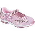 Girls' Stride Rite Kelly MJ - Pink Leather/Suede