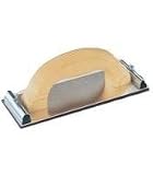 Aluminum Base Hand Sander with Wood Handle