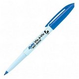 Sanford(R) EXPO(R) Vis-A-Vis(R) Fine-Point Wet-Erase Overhead Projection Pens, Blue, Box Of 12