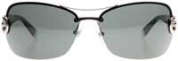 DKNY 5063 Silver and Black 101487 DKNY Sunglasses