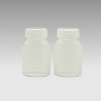 Ameda Milk Collection Bottles Translucent 17253