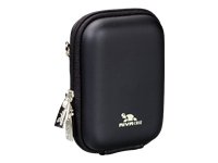 RivaCase&reg;  7022 (PU) Kameratasche (Hardcase - Hartschale) schwarz shinny wave