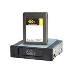 Quantum GoVault Removable Disk Drive, w/ 40GB Cartridge, SATA II, Internal, Black