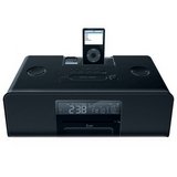 ILUV I199BLK BLUETOOTH DOCKING WITH MP3, CD & DUAL ALARM (BLACK)