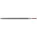 Simonds Hand File, American Pattern, Double Cut, Square