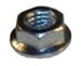 8-1.25 Metric Flange Nut 12 mm Across/Flats (50 count) Image