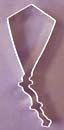 Review   / Cookie Cutter Kite with Tail 6.75