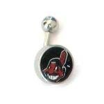 Cleveland Indians Navel Ring MLB Baseball Fan Shop Sports Team Merchandise