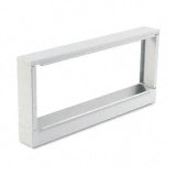 Optional Base for Disk/Data & A/V Microform Multimedia Cabinet, Light Gray