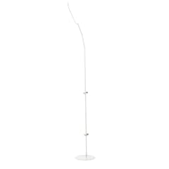 roba 0299 - Himmelstange f�r Baldachin, Hochstahlprofil - 2 Halterungen zum Befestigen am Betthaupt sowie gro�er Teller zum Freistehen, cirka 216 cm