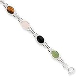 Sterling Silver Scarab Bracelet QG18-7