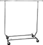 Deluxe Commercial Collapsible Rolling Rack