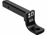 40202 DrawTite Class 4 (2 inch) Trailer Receiver Hitch Hollow Shank Ball Mount/Drawbar - 10,000 lbs. GTW, 1-1/4 inch Ball Hole, 11-1/4 inch Length, 2-3/4 inch Rise, 4 inch Drop, Black