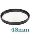 43mm UV Filter / Lens Protection (Ultra-Violet) for Jvc camcorder