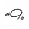Cables To Go - 38057 - 6ft M1 Male to HD15 & USB Male Cable