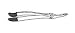 Extracting Forceps, Upper Root Tips, Molars, Serrated Beaks, Delicate