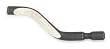 Westward 3VB49 Deburring Blade, B 10, HSS, 0.10 In D, PK 10