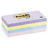 POST-IT NOTES 1 1/2 X 2 12 PACK