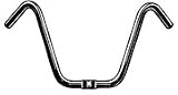 Wald Hi-Rise Steel Handlebar #880 10.5" 23.25" 1 Chrome