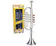Silver Plastic Toy Trumpet 16.5" by Bontempi